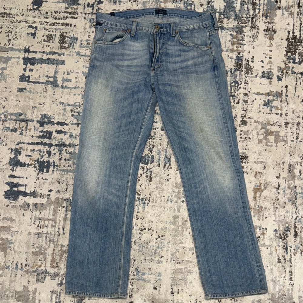 Citizens Of Humanity Light Blue Straight Jeans